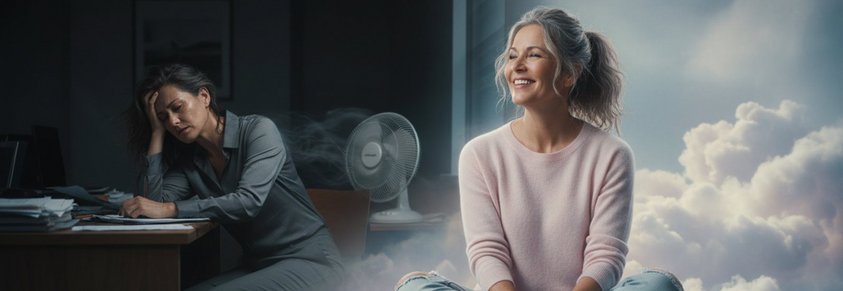 Mehr Leichtigkeit in der Menopause Mehr Leichtigkeit in der Menopause